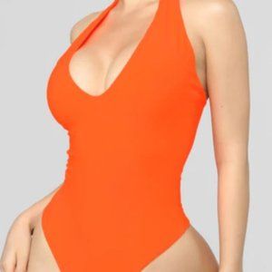 Orange Bodysuit